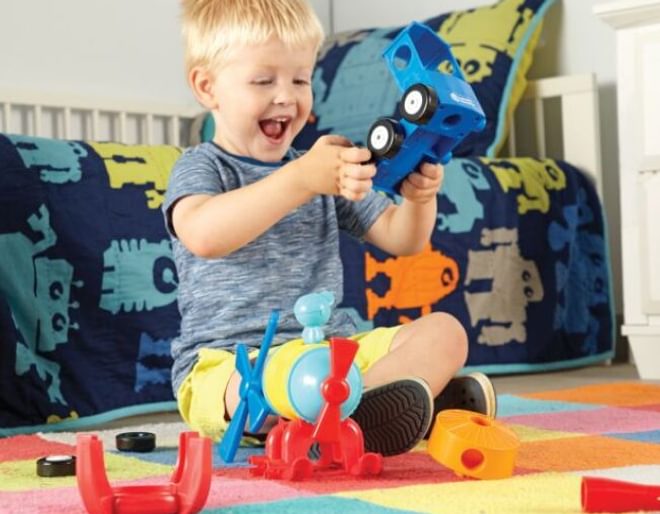 1-2-3 Build It - Rocket, Train, Helicopter!