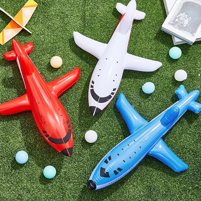 6 Pieces Large Inflatable Airplanes
