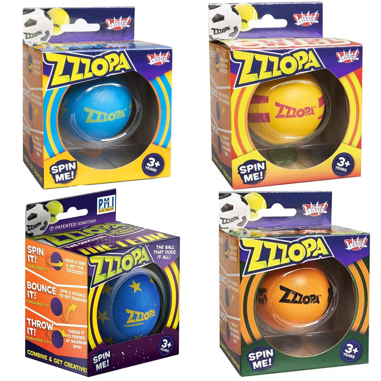 Zzzopa Fun Series- Bounce it, Spin It, Fidget!