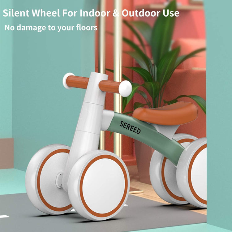 4-Wheel Baby Balance Bike for Toddlers