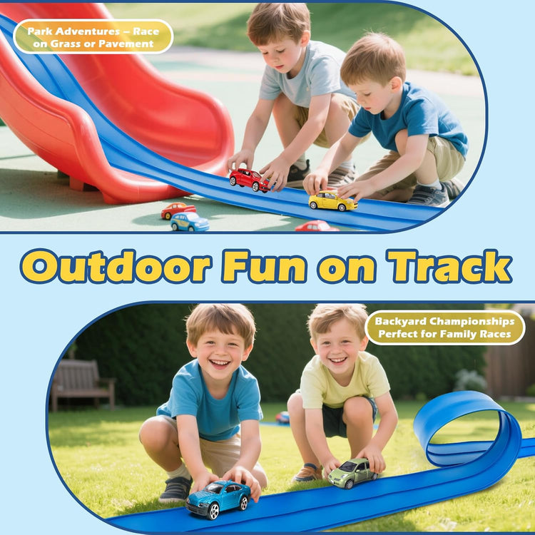 15 Ft Flex Tracks Race Track Set