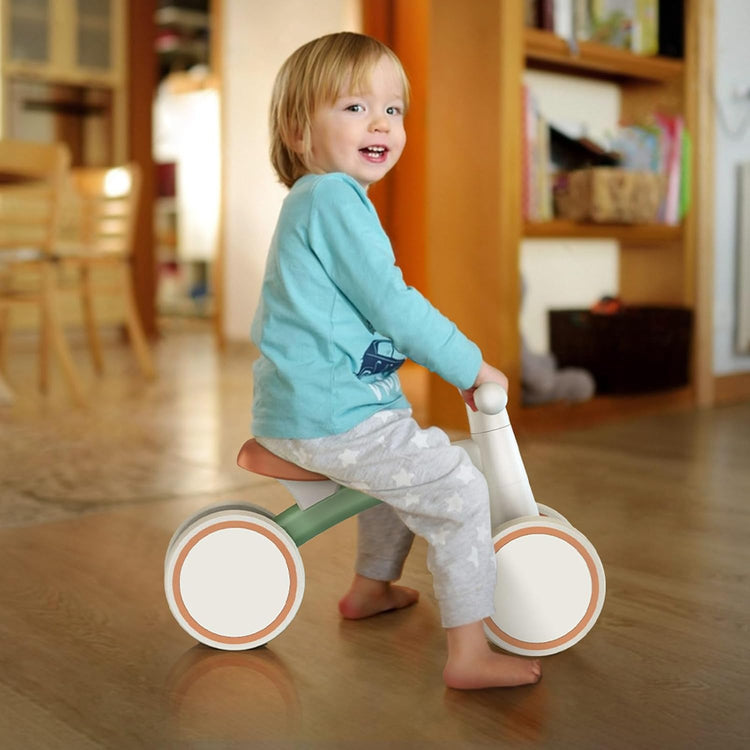 4-Wheel Baby Balance Bike for Toddlers