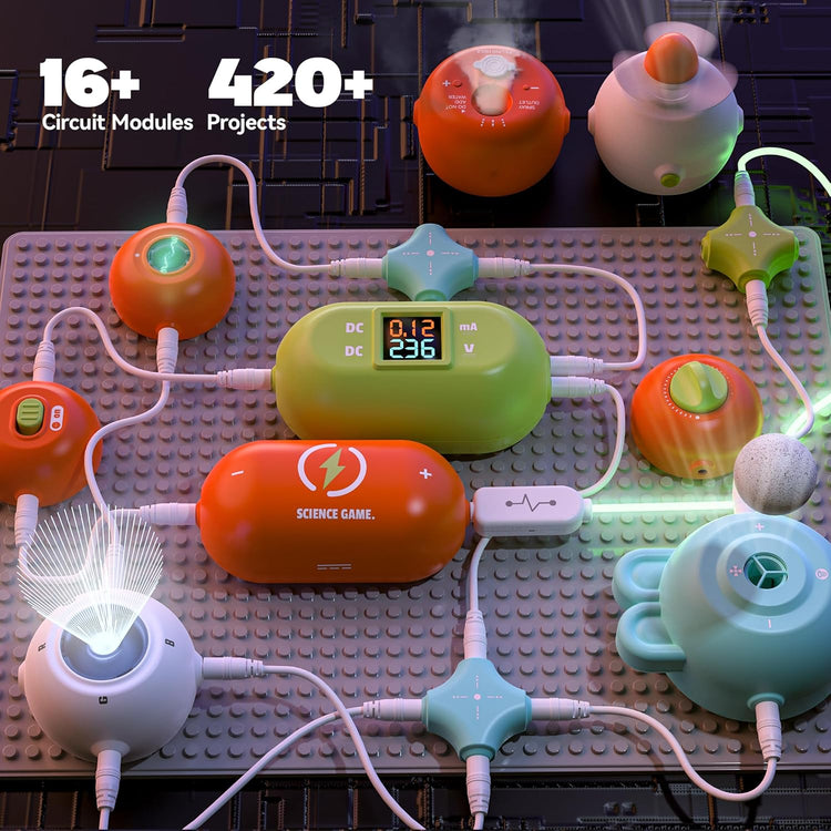 STEM Electronics Exploration Kit – 420+ Projects