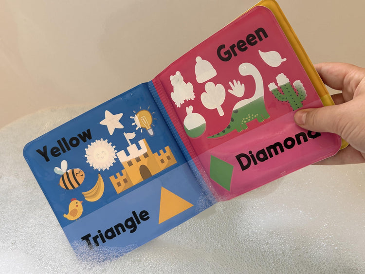 Buddy & Barney Shapes & Colours - Colour Changing Bath Book