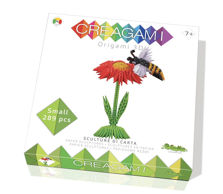 Bee Origami Set - 3D Modular Paper Sculpture Kit with 289 Pieces