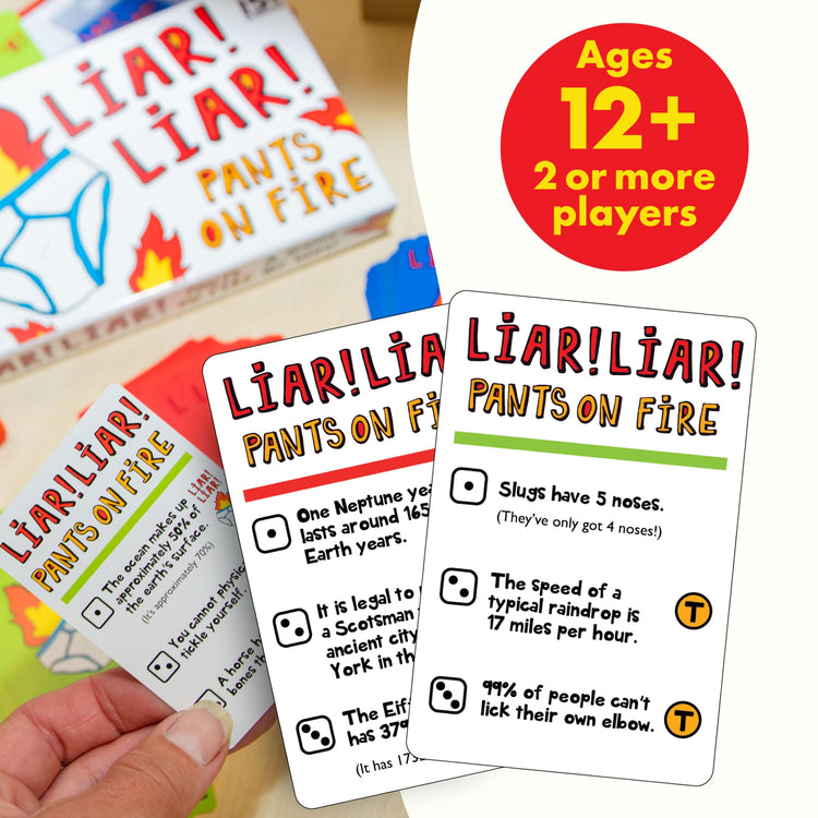 Liar Liar Pants On Fire Game - Call the Bluff