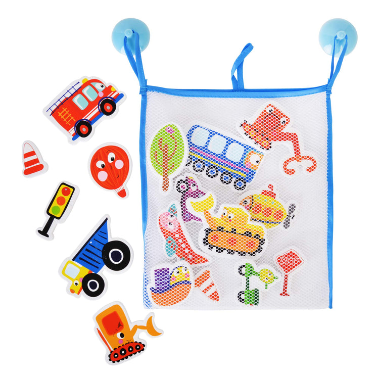 Buddy & Barney Vehicle Bath Stickers - Things That Go