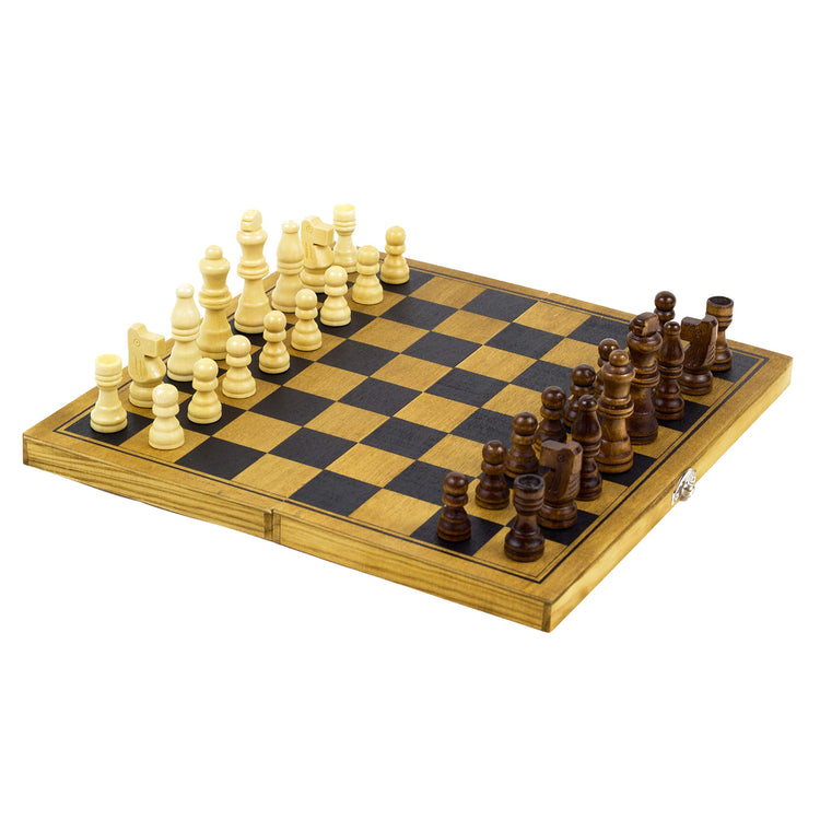 Chess Wooden Board Game - Classic Wooden Strategy Game