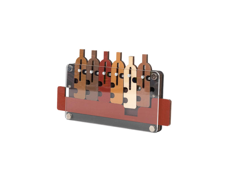 Constantin Waiter's Tray - Wooden 6-Bottle Logic Puzzle