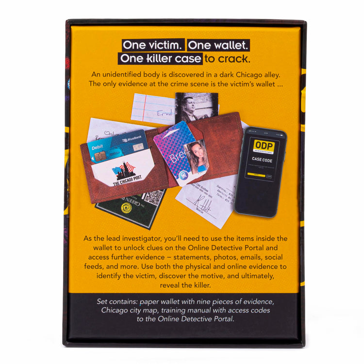Evidence Hush Money Crime-Solving Game | Digital Hybrid