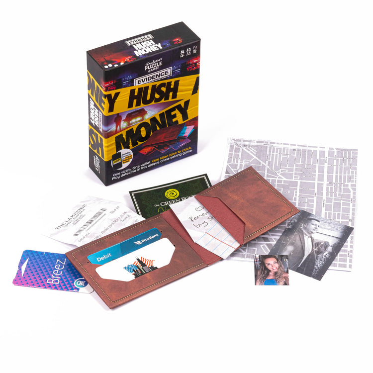 Evidence Hush Money Crime-Solving Game | Digital Hybrid