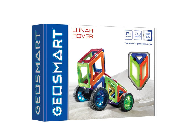GeoSmart Lunar Rover - 30-Piece STEM Magnetic Build