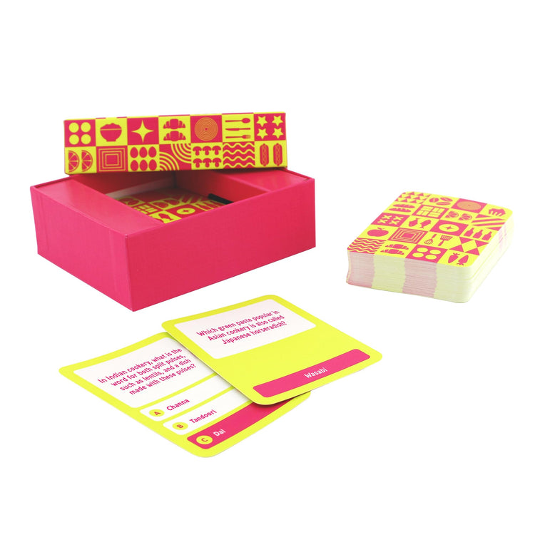 Ginger Fox: Food & Drink Trivia - 120 Culinary Quiz Cards