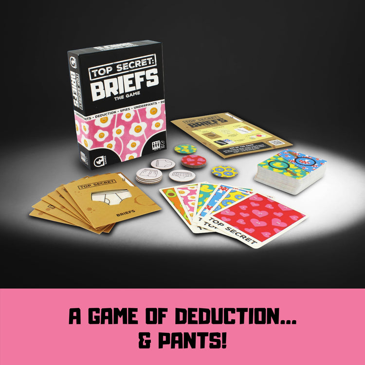 Ginger Fox: Top Secret Briefs - Deduce Hidden Underpants