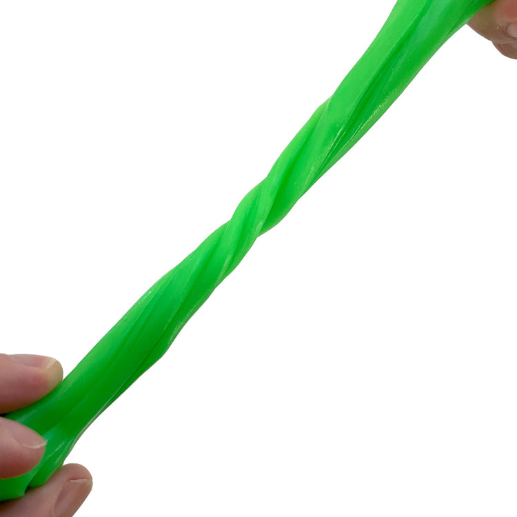 Gootonium Glowing Green Putty - Shimmering Sensory Fun