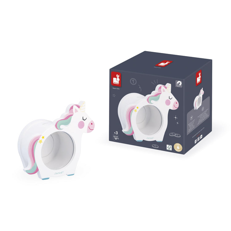 Janod Bolid Magnets - 24 Magnetic Vehicles for Play Walls