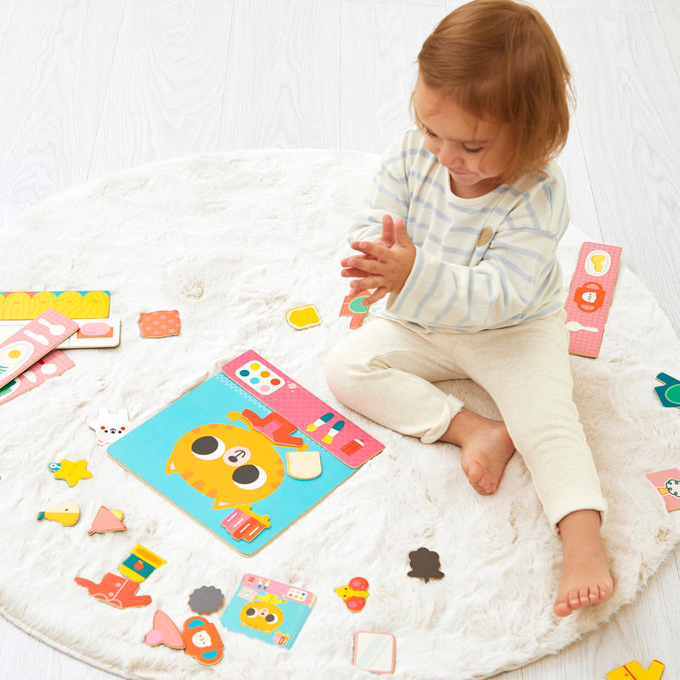 Janod Emotions Magnetic Game - 30 Magnets for Feelings Play