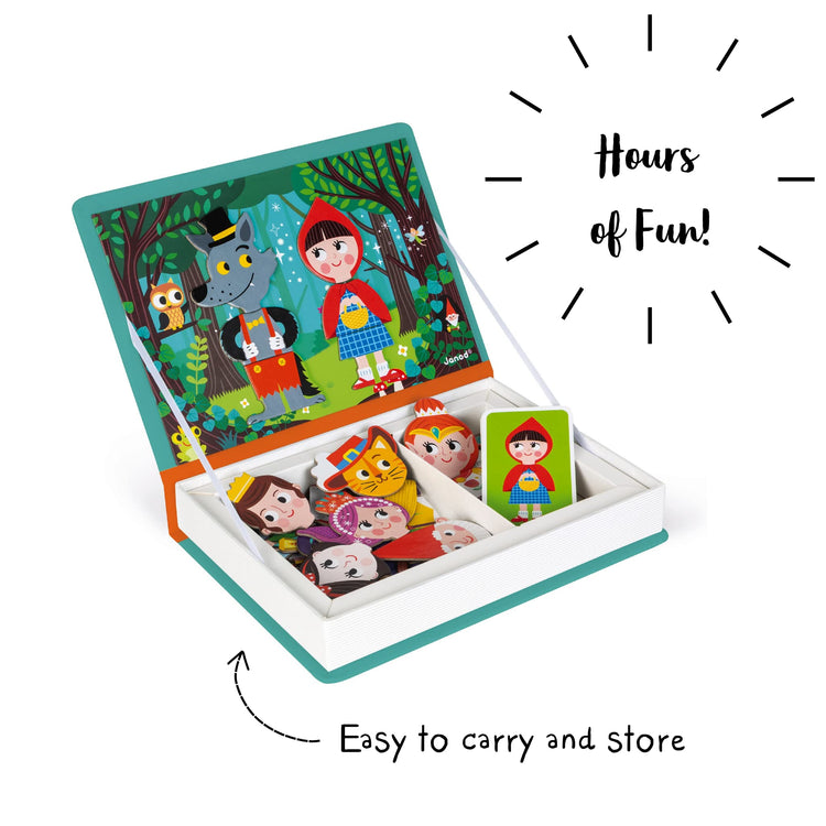 Janod Fairy Tales Magneti'Book - 40 Pieces for Storybook Play