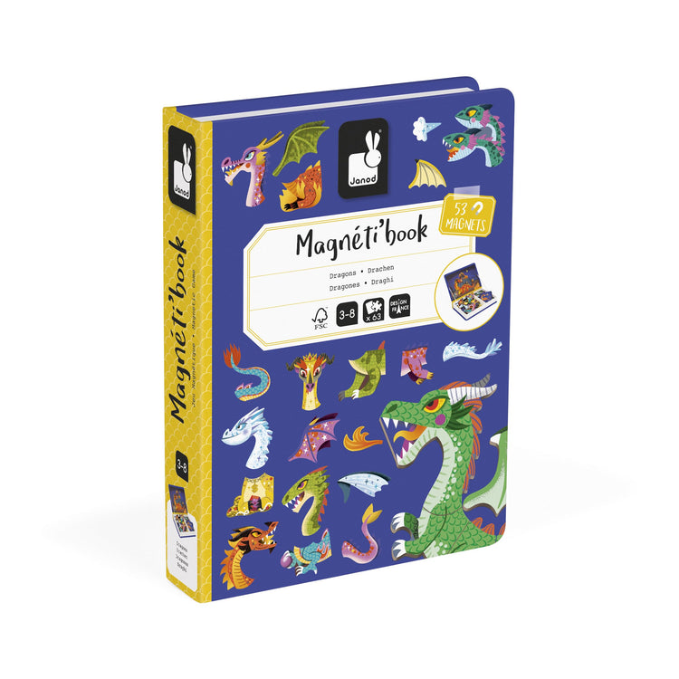 Janod Dragons Magneti'Book - 53 Magnets for Epic Adventures