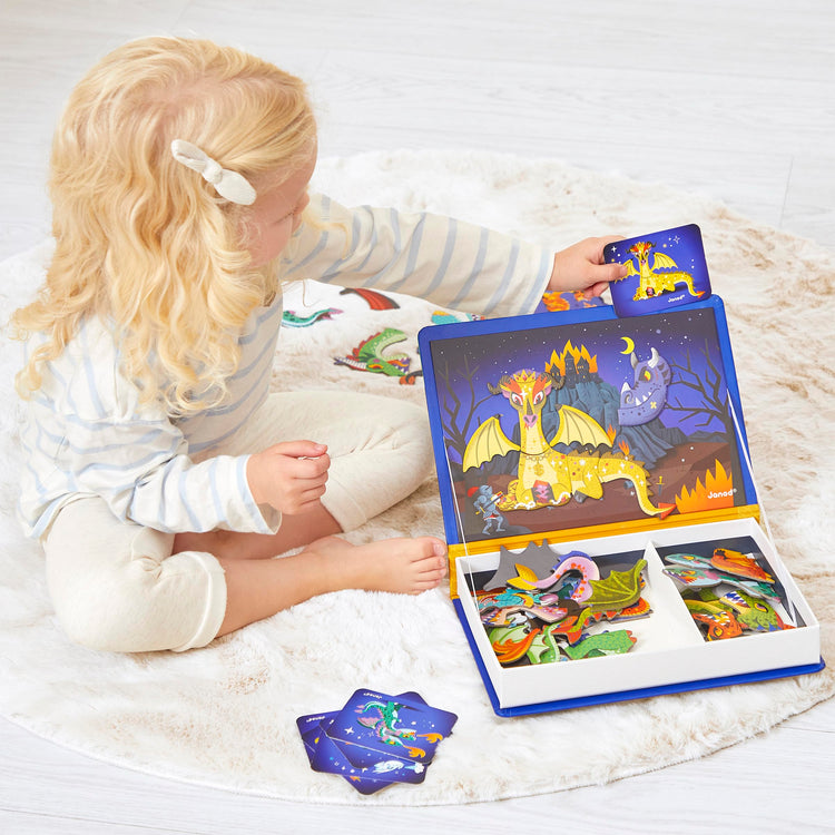 Janod Dragons Magneti'Book - 53 Magnets for Epic Adventures