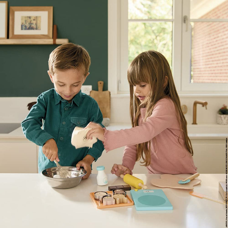 Janod My Bakery - 19-piece Wooden Pastry Set for Little Bakers