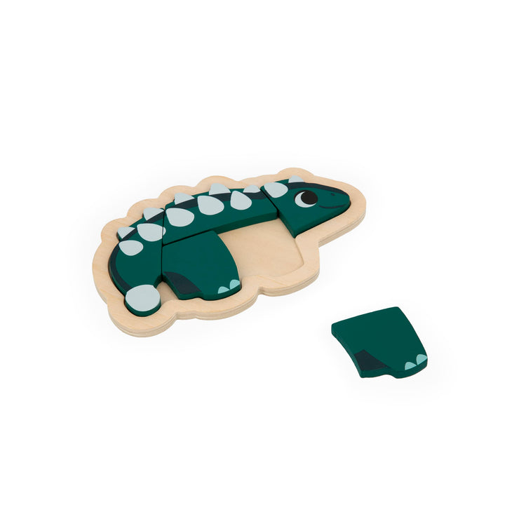 Janod Dino Puzzles - 4 Progressive FSC Wooden Dinosaurs