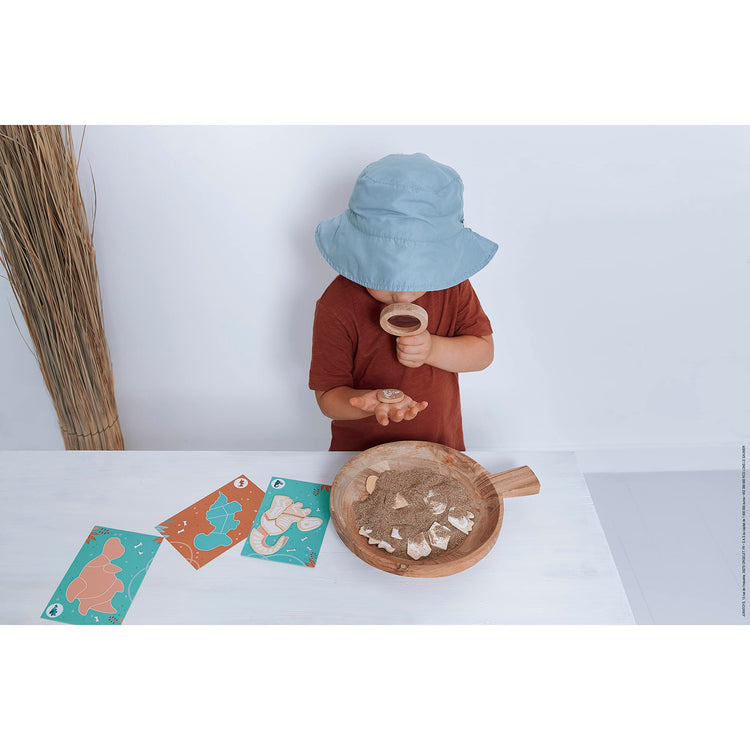 Janod Dinosaur Dig Puzzle - Excavate and Build Prehistoric Fun