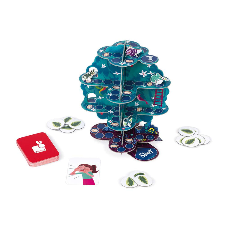 Janod WWF Forest Challenge - 3D Tree Racing Adventure Set