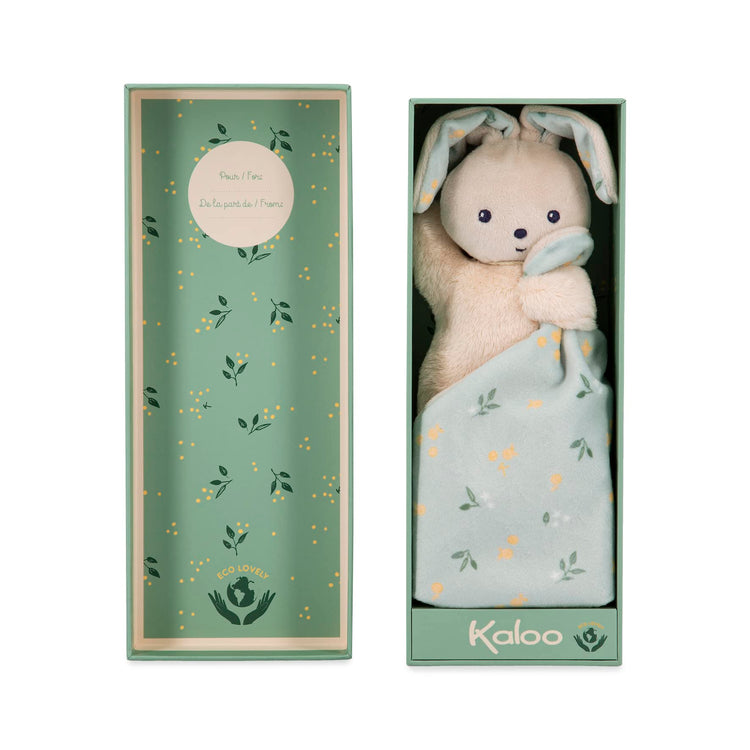 Kaloo Doudou Rabbit - Recycled Plush Lovey for Newborns