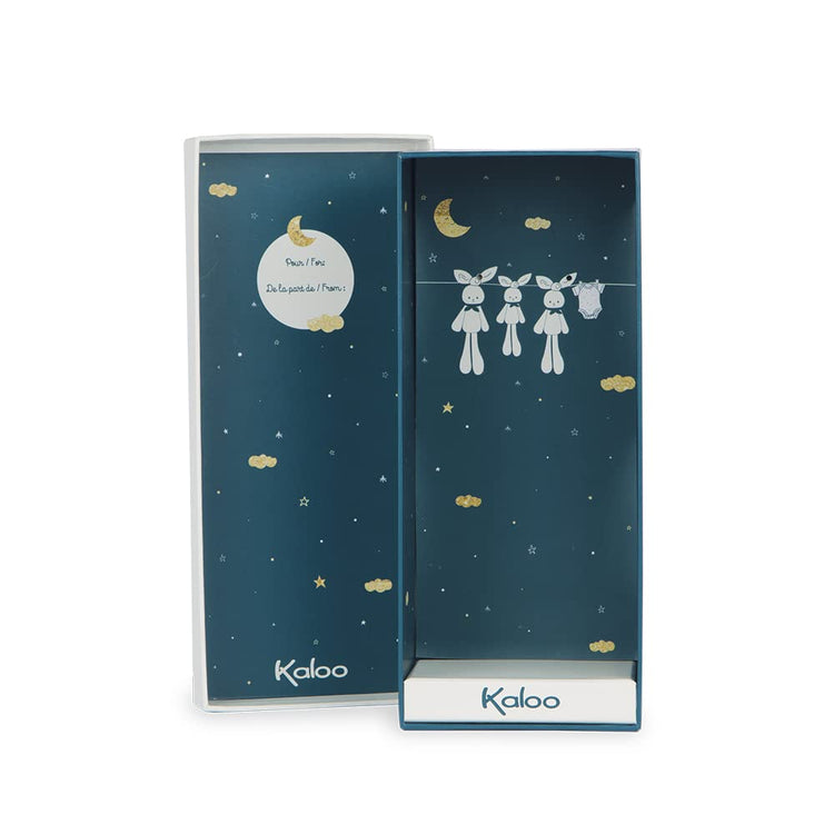 Kaloo Lapinoo Rabbit - Terracotta Corduroy in a Gift Box