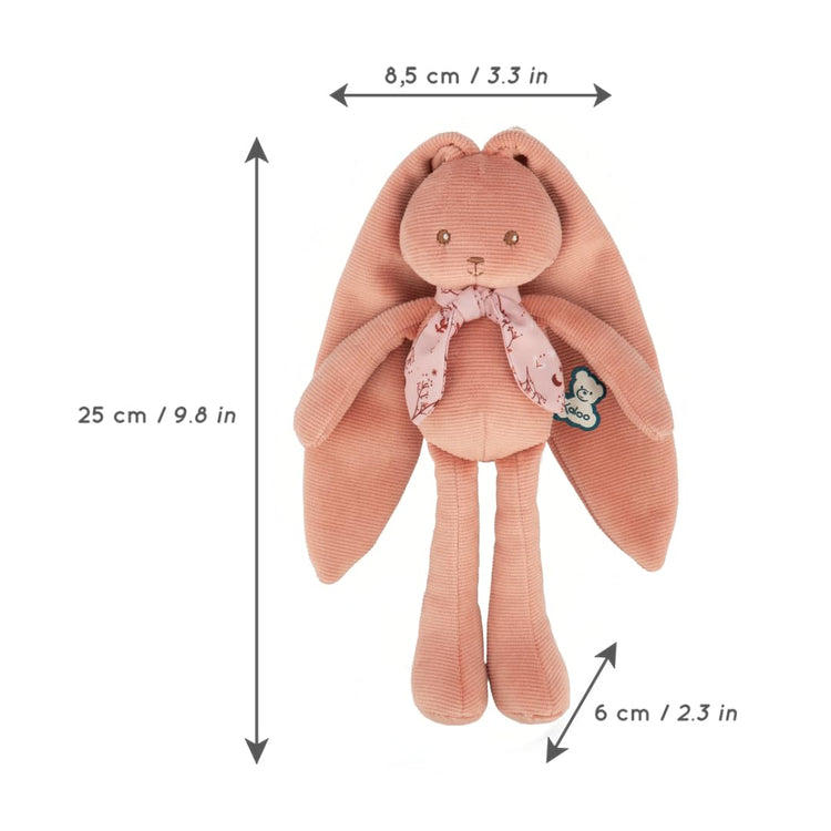 Kaloo Lapinoo Rabbit - Blue Corduroy for First Baby Hugs