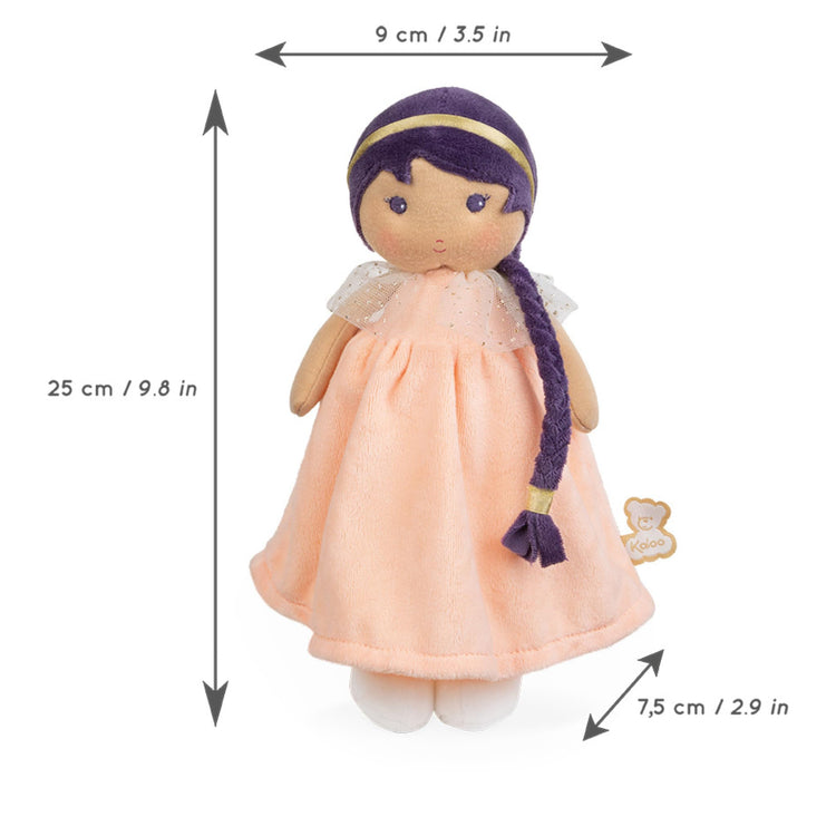 Kaloo Princess Iris Doll - Machine Washable Baby Princess