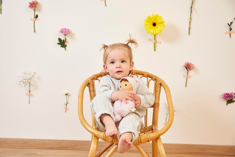 Kaloo Baby Doll - Pink Pajamas for Soft Newborn Snuggles