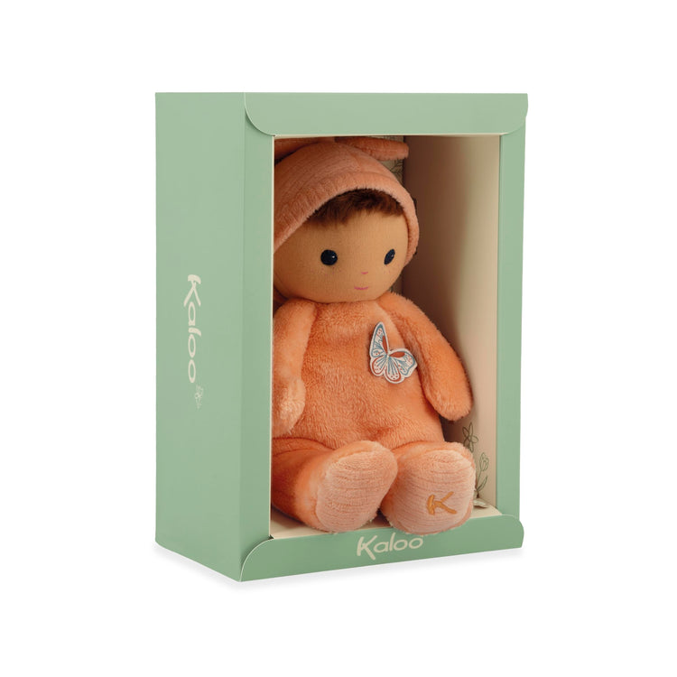 Kaloo Baby Doll - Peach Outfit for Gentle First Cuddles