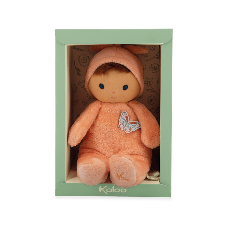 Kaloo Baby Doll - Peach Outfit for Gentle First Cuddles