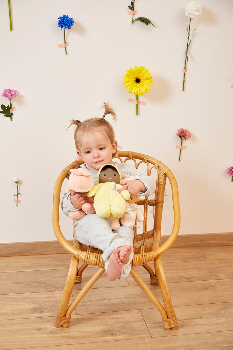Kaloo Baby Doll - Yellow Mimosa Style for Snuggly Comfort