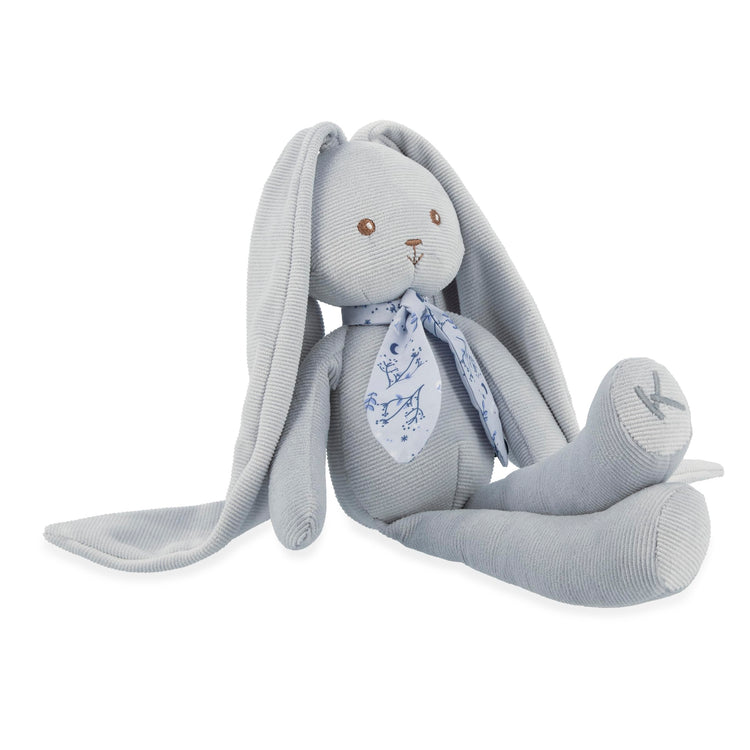 Kaloo Lapinoo Rabbit - Blue 13.75-Inch Bunny with Long Ears
