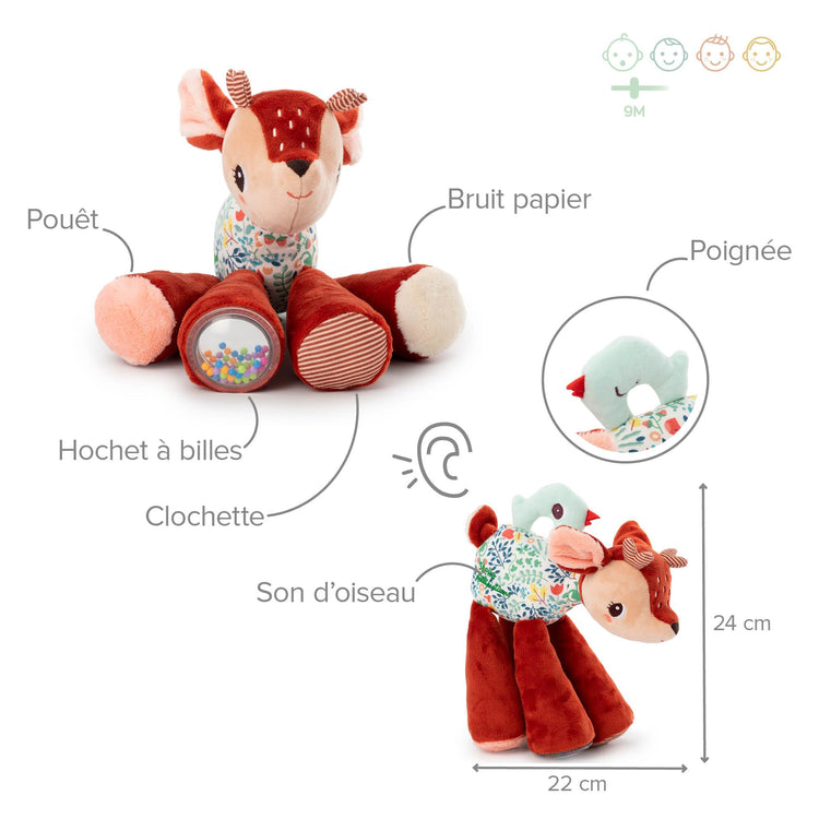 Lilliputiens Stella Plush - Galloping Sounds for Baby Play