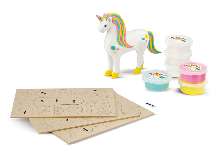 Maped Modeling Dough - Unicorn Factory Set in White Pink