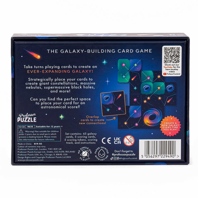 Outer Space Galaxy-Building Card Game