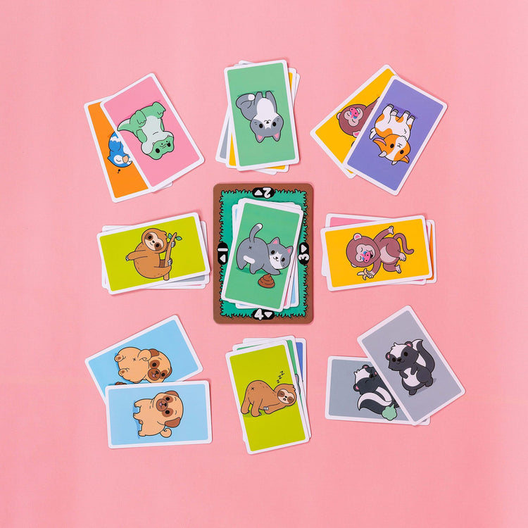 Professor Puzzle: May Contain Butts - Match Animal Fronts & Butts