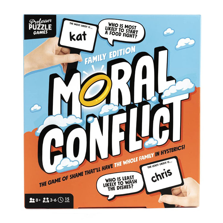 Professor Puzzle Moral Conflict - Most Likely to Family Game