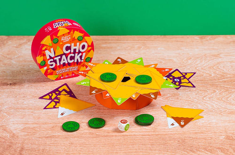 Professor PUZZLE Nacho Stack! - Nacho Average Stacking Game!