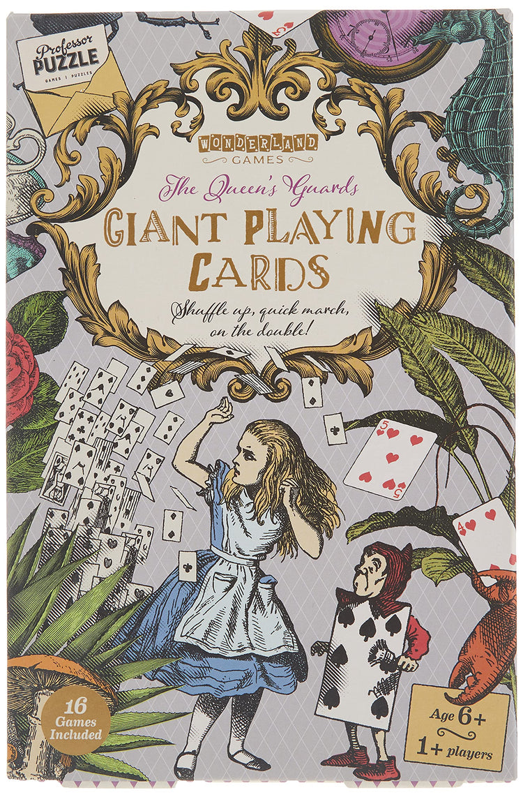 The Queen's Guards Giant Playing Cards - 54 XL Wonderland Cards