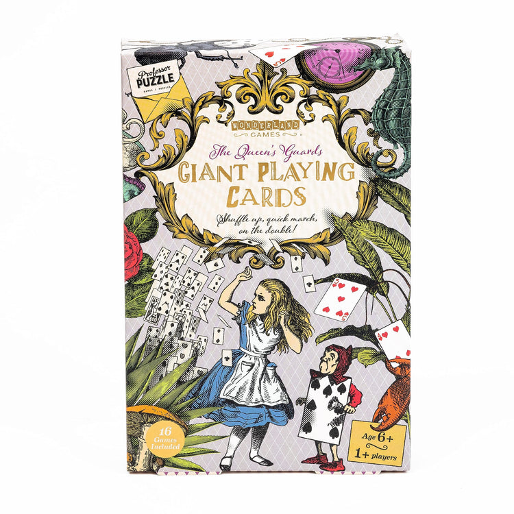 The Queen's Guards Giant Playing Cards - 54 XL Wonderland Cards