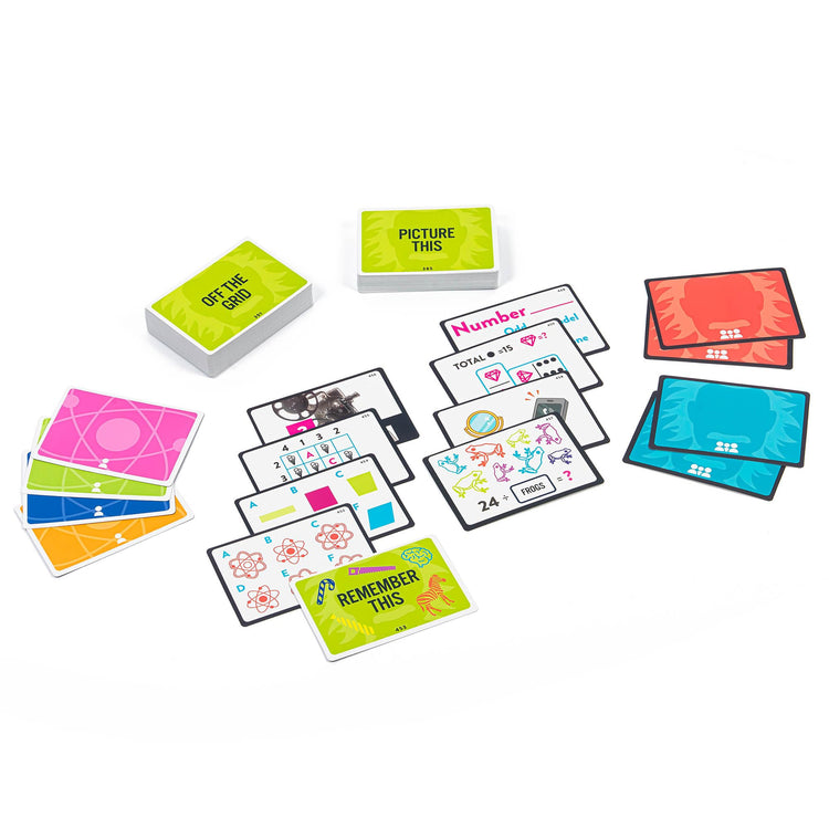 Professor Puzzle Einstein Card Game - 160 Cards, 8 Categories