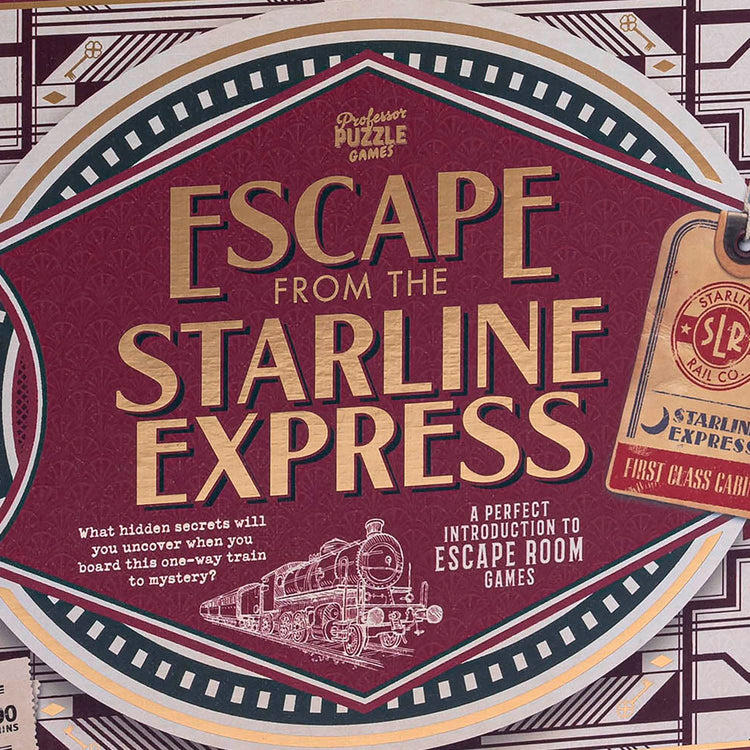 Professor Puzzle Starline Express - 90-Min Train Theft Mystery