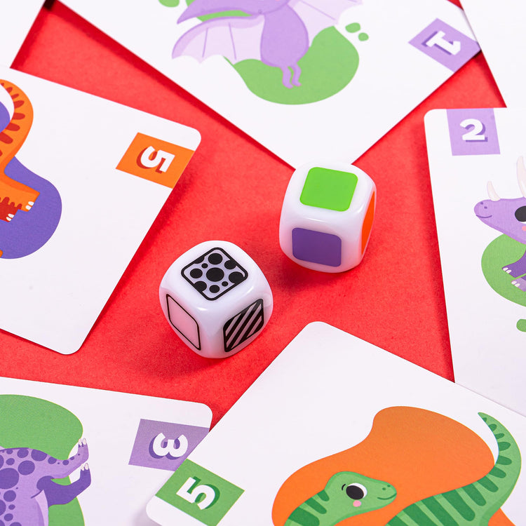 Professor Puzzle: Little Dinosaurs - Roll Dice & Match Dinos