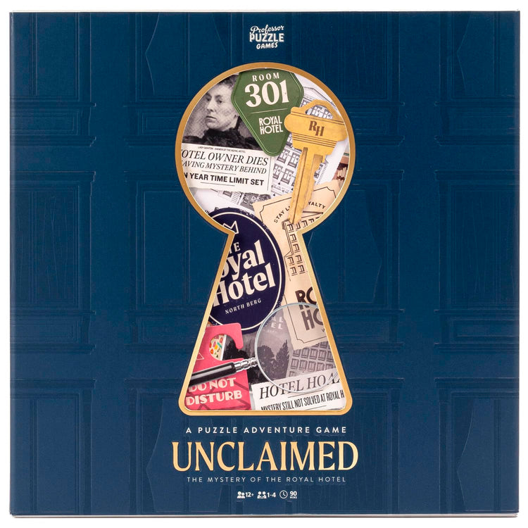 Professor Puzzle: Unclaimed Royal Hotel - 50 Puzzles to Solve