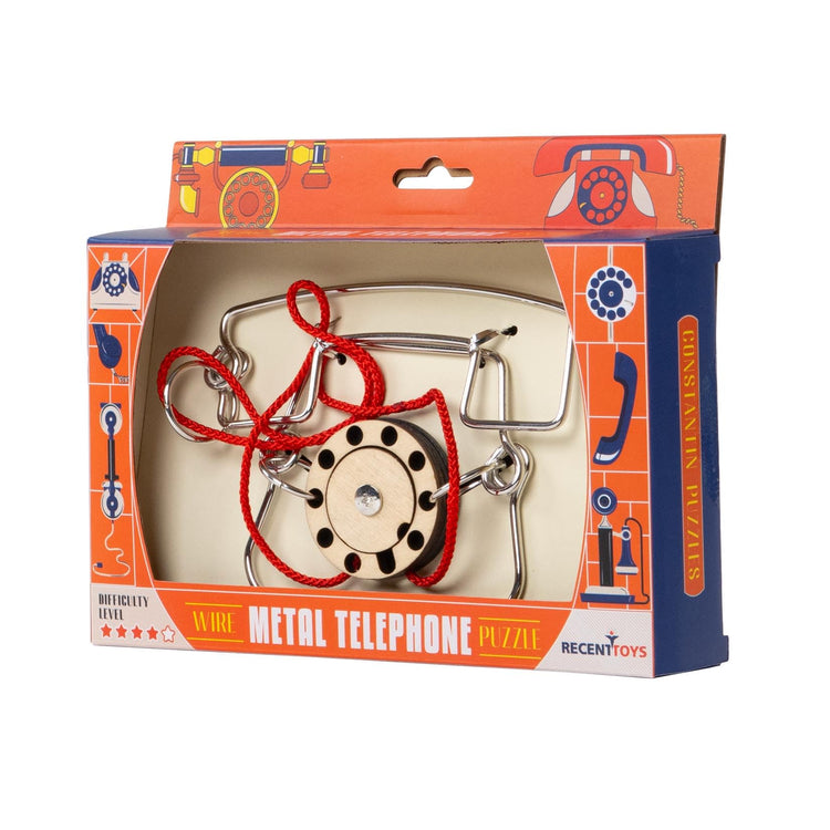 Constantin Metal Telephone - Untangle the Phone Cord Puzzle